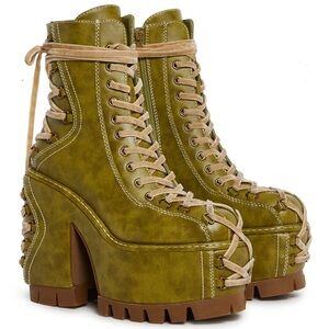 WOODLAND LUCID DREAM CORSET BOOTS